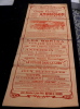 Affiche-Programme du Cirque Féérique Anderson . 