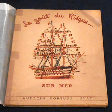Le Gout du Risque sur Mer . R. H. Mirambeau et le Capitaine de Vaisseau R. Laboureur