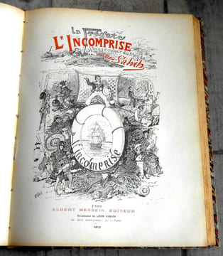 Croquis Maritimes et La Frégate L’Incomprise Voyage autour du Monde . Sahib (pseudonyme collectif de Palma Firmin Christian Gourdon, officier de ...