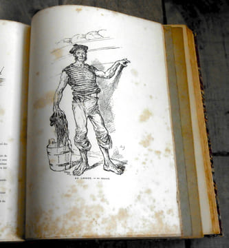 Croquis Maritimes et La Frégate L’Incomprise Voyage autour du Monde . Sahib (pseudonyme collectif de Palma Firmin Christian Gourdon, officier de ...