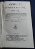 Annuaire Historique Universel pour 1819 - Avec un Appendice contenant les actes publics, trait&eacute;s, notes diplomatiques, papiers d’&eacute;tats, et tableaux ...