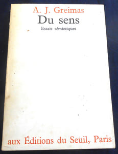 Du sens essais sémiotiques