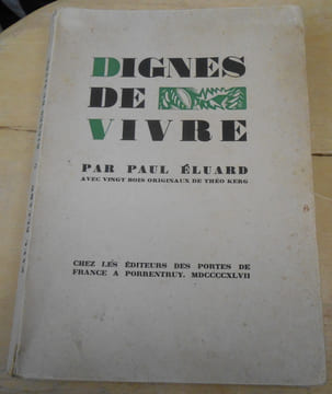 Dignes de Vivre . Paul Eluard