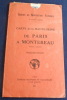 Carte de la Haute-Seine de Paris &agrave; Montereau  - Cartes de Navigation Fluviale. 