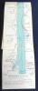 Carte de la Haute-Seine de Paris &agrave; Montereau  - Cartes de Navigation Fluviale. 