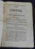 D&eacute;partement de la Charente-Inf&eacute;rieure – ann&eacute;e 1831 – Recueil des Actes Administratifs. 