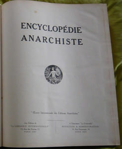 Encyclopédie Anarchiste