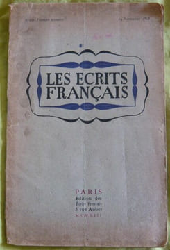 Les Ecrits Français. Roger Allard