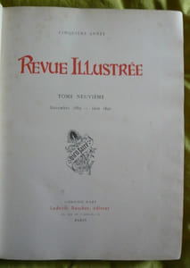 Revue Illustrée (5e année) - Tome neuvième - Décembre 1889 - Juin 1890