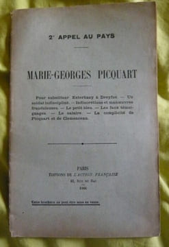 Marie-Georges Picquart - Affaire Dreyfus. Dutrait-Crozon