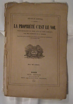 La propriété c'est le vol - Folie-socialiste en trois actes et sept tableaux. Clairville et J. Cordier
