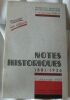 "Notes historiques 1881-1936 - Hommage aux militants". 