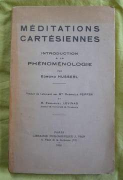 Méditations cartésiennes - Introduction à la phénoménologie par Edmond Husserl. Edmond Husserl
