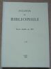 "Bulletin du bibliophile III 1980". COLLECTIF