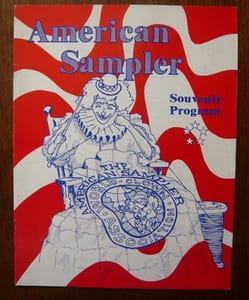 Programme du cirque American Sampler 1991