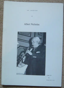 The recordings of Albert Nicholas