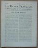 "La Revue Française de Photographie et de Cinématographie". 