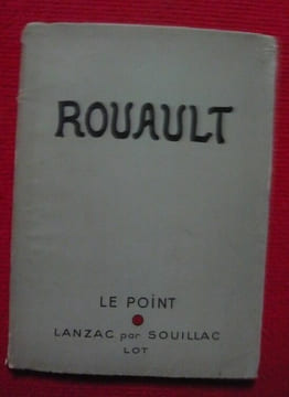 Rouault XXVI-XXVII - Août-Octobre 1943 - revue Le Point. Georges Rouault Léon Lehmann Jacques de Laprade et Georges Besson