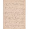 Deux lettres autographes signées à Théodore Wyzema. Laforgue, Jules