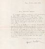 Deux lettres autographes signées à Armand Lanoux. Breton, André