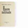 Haute solitude. Fargue, Léon Paul