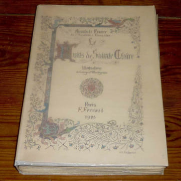 Le Puits de Sainte Claire, nombreuses illustrations de Georges Rochegrosse, gravées à l'eau-forte en couleurs par Eugène Decisy, Paris, Librairie des ...