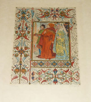 Le Puits de Sainte Claire, nombreuses illustrations de Georges Rochegrosse, gravées à l'eau-forte en couleurs par Eugène Decisy, Paris, Librairie des ...