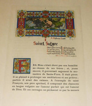 Le Puits de Sainte Claire, nombreuses illustrations de Georges Rochegrosse, gravées à l'eau-forte en couleurs par Eugène Decisy, Paris, Librairie des ...