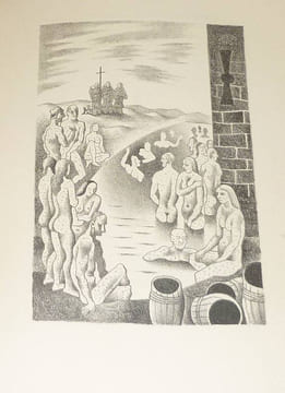 Le bois du templier pendu, lithographies de René Ben Sussan, Les Beaux Romans, Paris, Henri Jonquières éditeur, 1928.. BÉRAUD, Henri