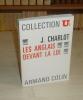 Les Anglais devant la Loi, Collection U2 Armand Colin 1968. CHARLOT.J