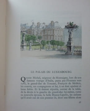 Le charme de Paris, monuments, illustrations en couleurs de Charles Samson, Paris, l'édition d'Art Piazza, 1935.. PILON, Edmond