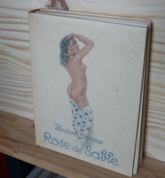 Histoire d'amour de la rose des sables, roman édition originale intégrale, compositions en couleurs de Édouard Chimot, Paris, Deux-Rives, 1951.. ...