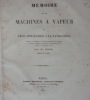 Mémoire sur les machines à vapeur et leur application à la navigation, Arthus Bertrand libraire-éditeur, 1844.. REECH