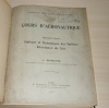 Cours d'aéronautique, faculté des sciences de Paris, H. Dunod & E. Pinat éditeurs, 1910-1912.. MARCHIS, L.