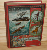 Le robinson Suisse - Journal d'un père de famille naufragé avec ses enfants, nouvelle édition, cinquante trois gravures, Limoges, eugène ardant et Cie.