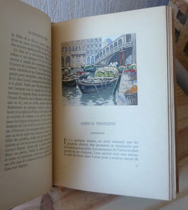 Le charme de Venise, illustrations en couleurs d'Henri Cassiers, L'édition d'Art H. Piazza, Paris, 1930.