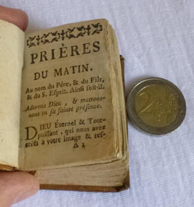Livre d'heures, sans lieu, sans date (XVIIIe siècle).