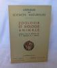 Zoologie et Biologie Animale. Annales Des Sciences Naturelles. Masson et Cie. 12e série - Tome VI - Fascicule 2 avril-juin 1964.. GRASSÉ P.-P. & ...