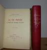 La vie privée au temps des premiers capétiens. Paris. Émile Paul éditeur. 1911.. FRANKLIN, Alfred