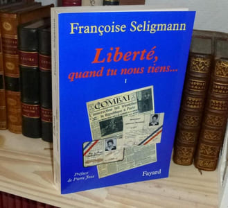 Liberté quand tu nous tiens (---). Préface de Pierre Joxe. Paris. Fayard. 2000.