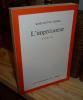 L'Imprécateur. Roman. Paris. Seuil. 1974.. PILHES, René-Victor