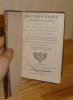 Dictionnaire Apostolique à l'usage de MM. Les curés des villes et de la campagne, et de tous ceux qui se destinent à la chaire. Tome Huitième. Paris. ...