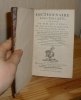 Dictionnaire Apostolique à l'usage de MM. Les curés des villes et de la campagne, et de tous ceux qui se destinent à la chaire. Tome Dixième Paris. ...