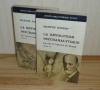 La Révolution Psychanalytique - La Vie et l'Oeuvre de Freud. Tomes 1 et II. Petite Bibliothèque Payot. 1964. . ROBERT, Marthe