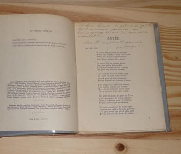 Antarès, poèmes illustrés par Jean Ferrieu, Paris, Compagnie des Bibliophiles du Bout du Monde, 1951.