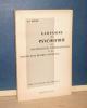 Glossaire de psychiatrie, de psychologie pathologique et de neuro-psychiatrie infantile, préface du professeur Léon Michaux, Paris, Masson, 1966.. ...