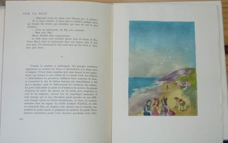 Sur la Baie. Nouvelles illustrées par Reynold Arnould. Paris. Stock. 1946.. MANSFIELD, Katherine