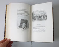 Une saison à Aix-Les-Bains. Illustrée par Eugène Ginain. Paris. Ernest Bourdin éditeur. Sans date. (1850).