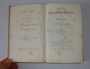 Récits Californiens. Traduits par Th. Bentzon. Paris. Michel Lévy Frères. 1873.. HARTE, Bret