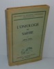 L'Ontologie de Sartre. Bibliothèque de Philosophie Contemporaine. Paris. PUF. 1948.. VARET, Gilbert